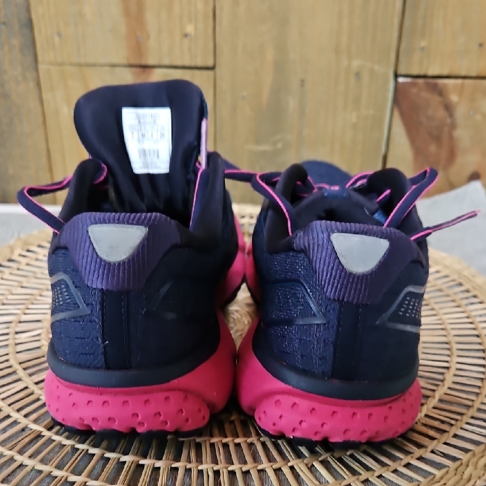 Brooks Women's Blue and Pink Athletic Shoes - Picture 5 of 6
